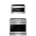 36 Gas Range and Microwave C494766