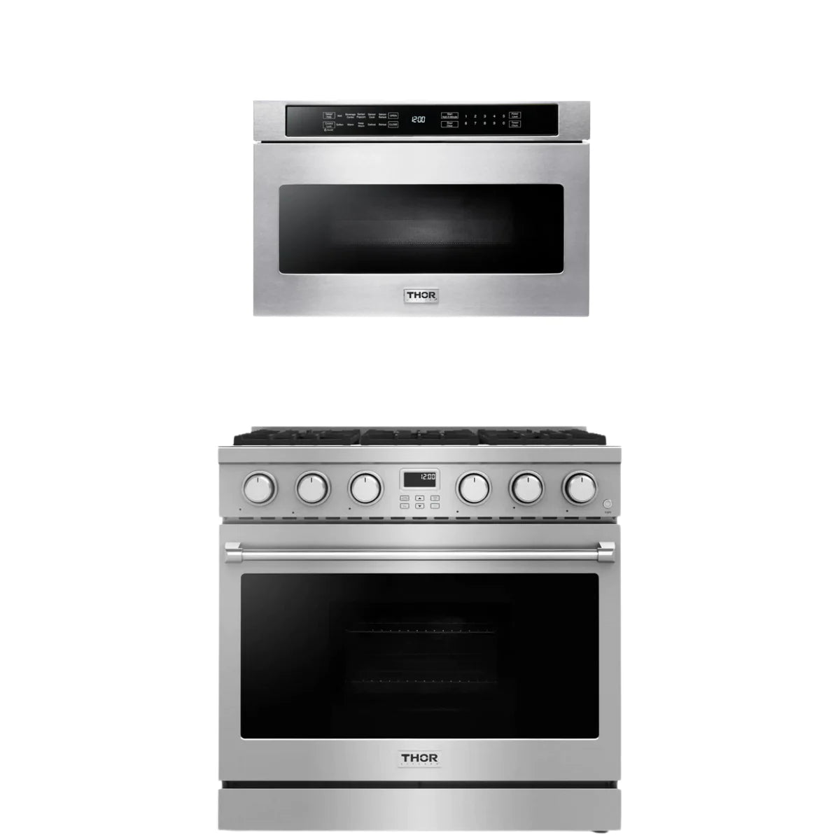 36 Gas Range and Microwave C494766