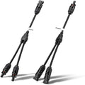 Solar Connectors Y Branch Parallel Adapter Cable Pack of 2 V108263