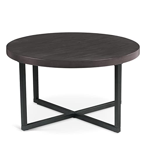 Brown Coffee Table with Stools V889466