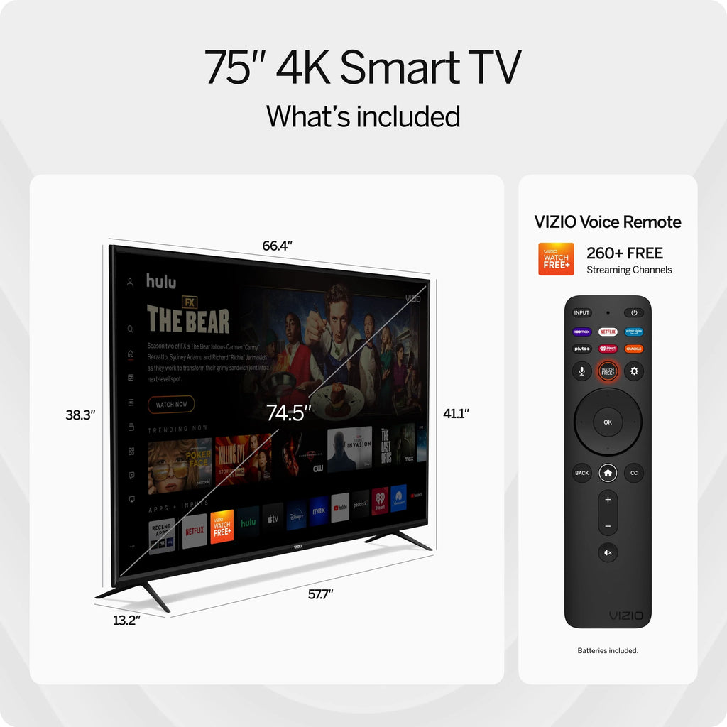 75 Class 4K UHD LED Smart TV U487187