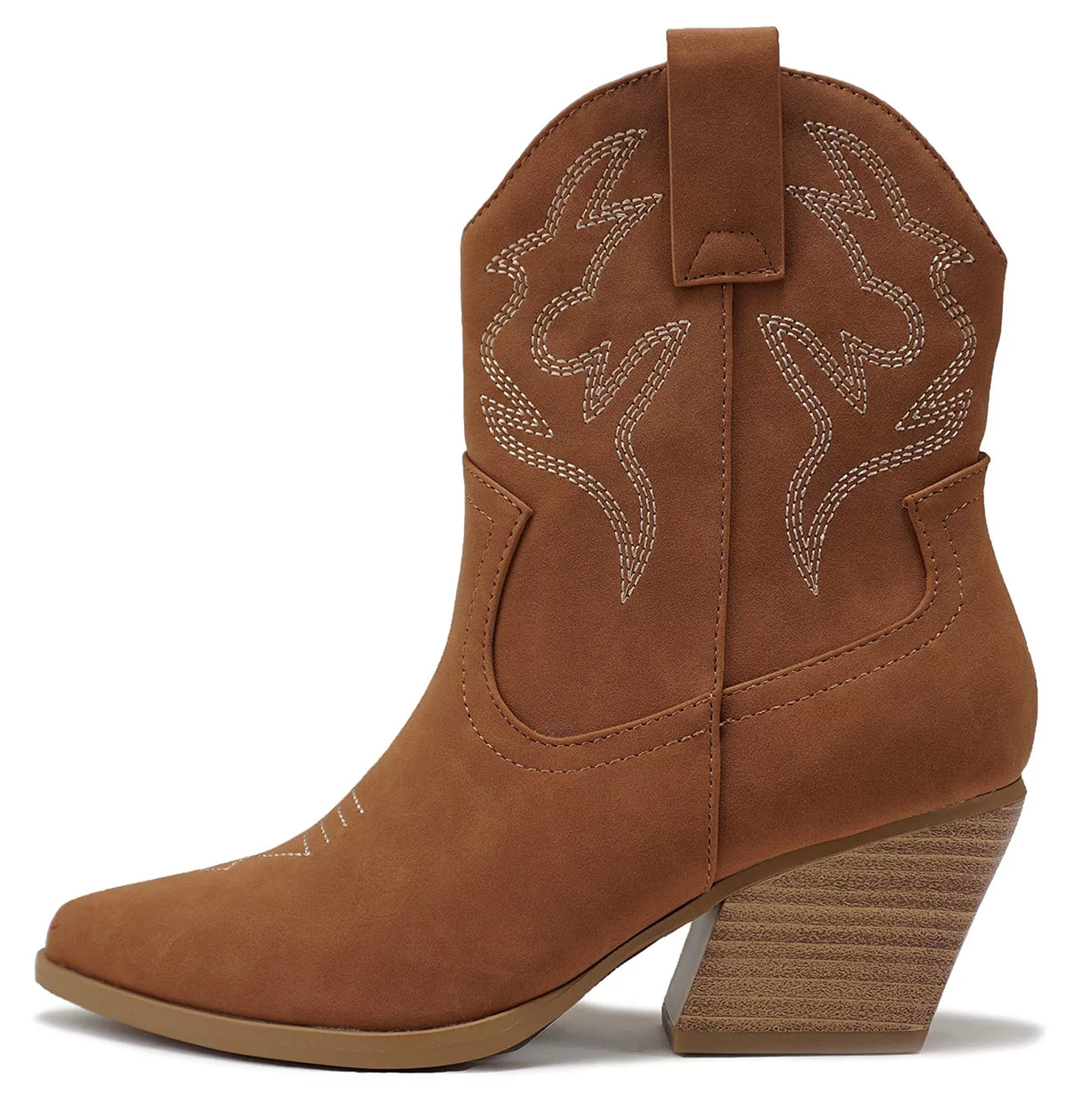 Brown Western Ankle Boots P87588