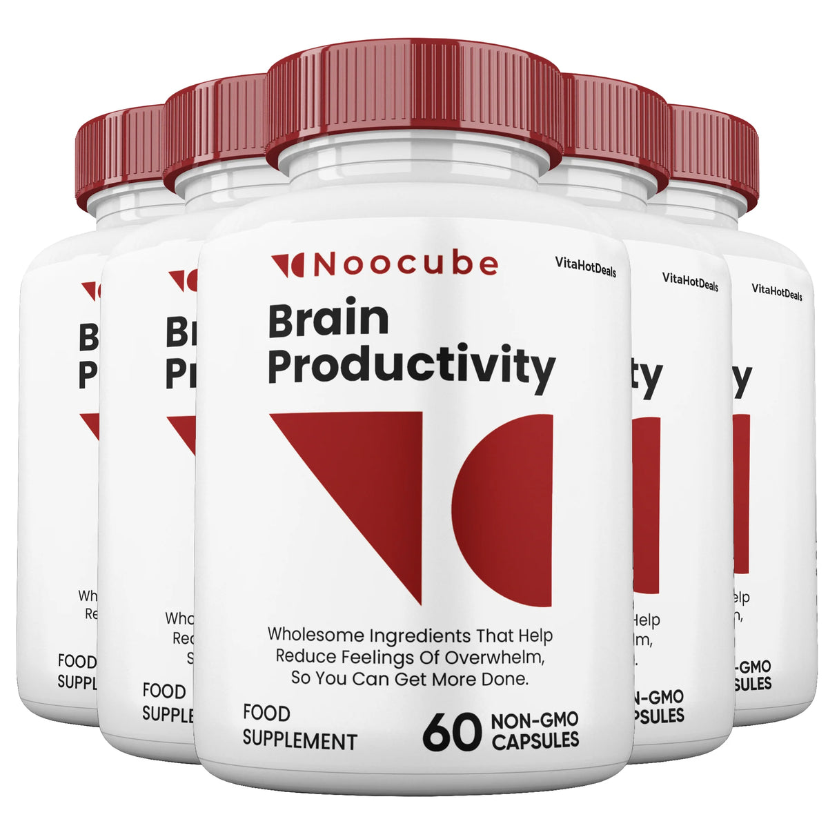 Brain Productivity Pills 5 Pack H7796