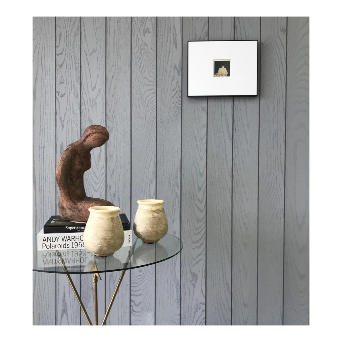 Solid Oak Wood Grain Wall Paneling L539