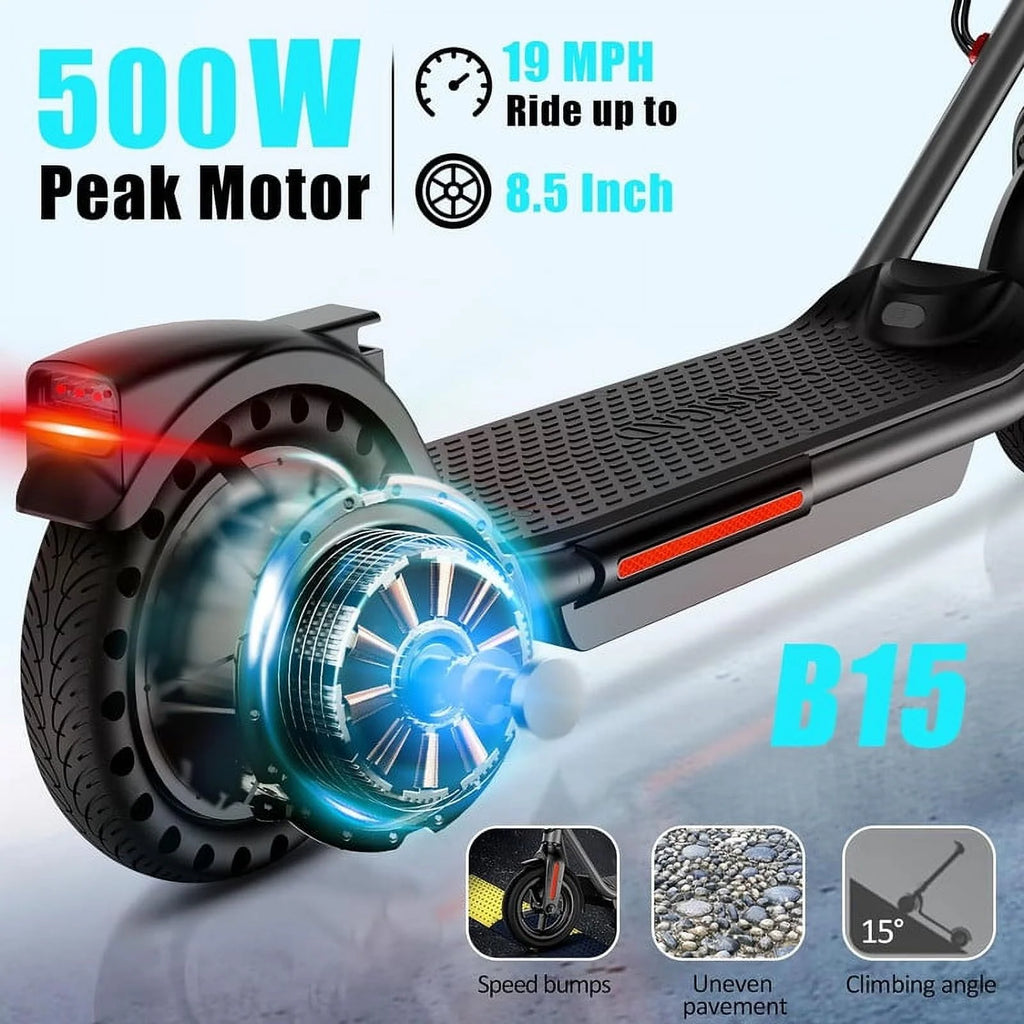 300W Folding Electric Scooter with 8.5" Solid Tires N400764
