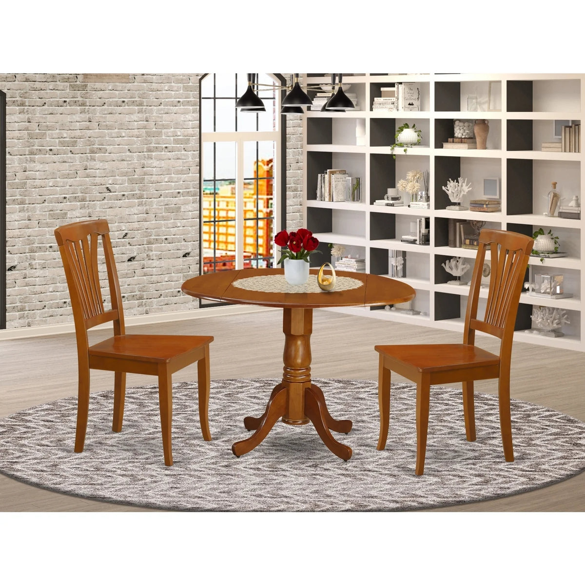 Handmade Dining Table And 2 Chairs W418