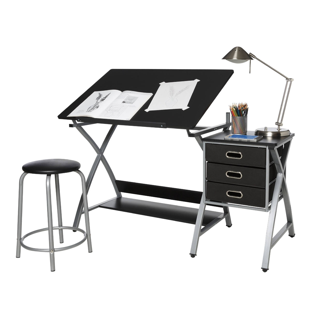 Craft Station with Stool X9588