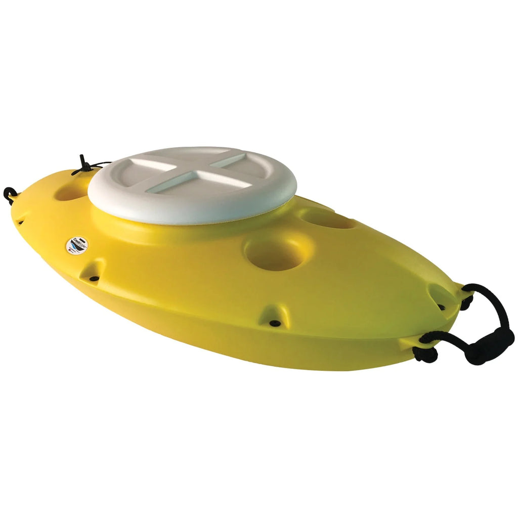 Yellow 30 qt Floating Cooler P3317