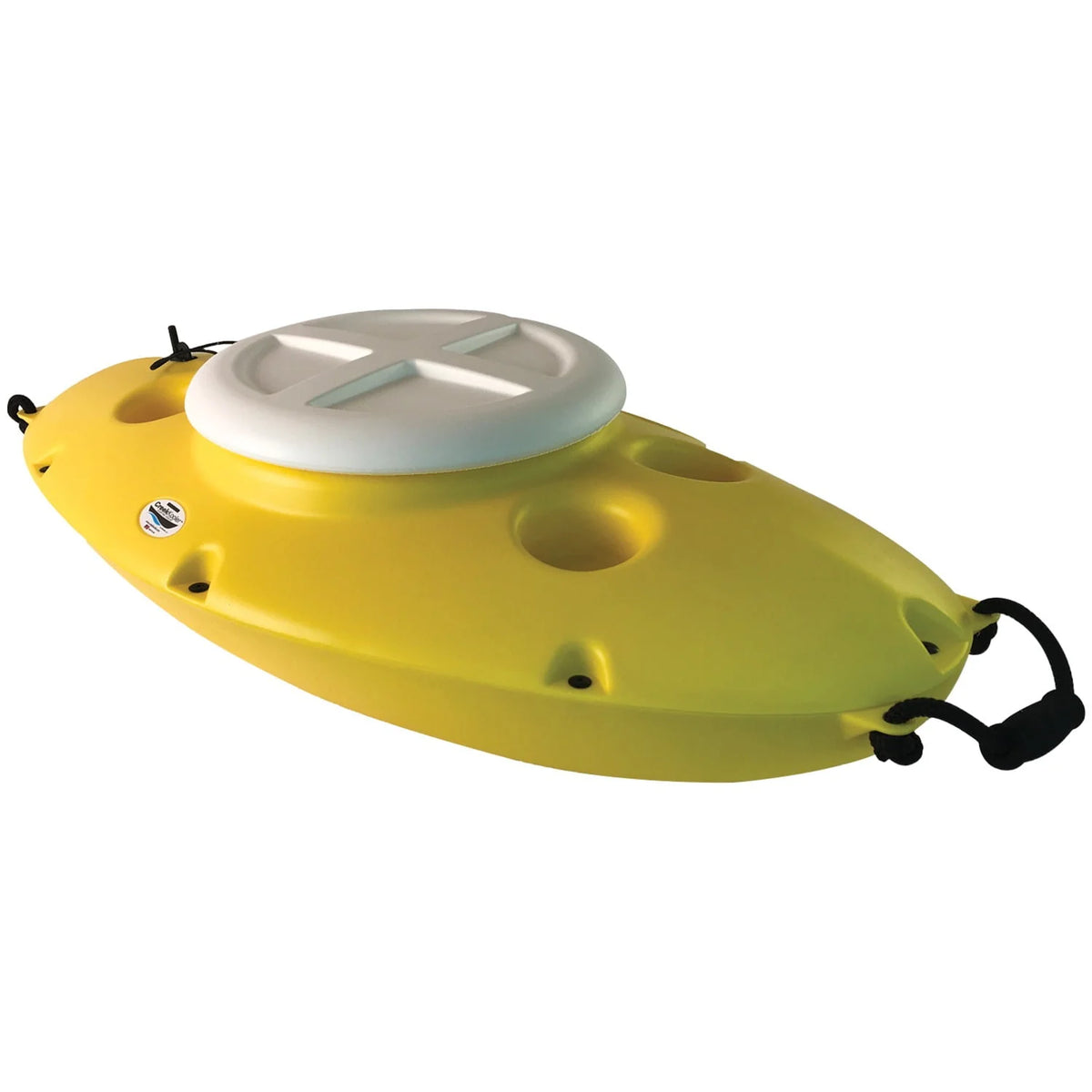 Yellow 30 qt Floating Cooler P3317