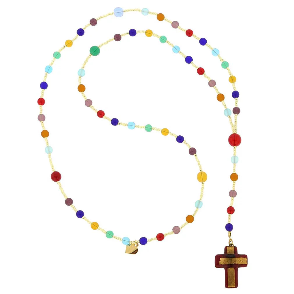 Murano Glass Rosary S70396