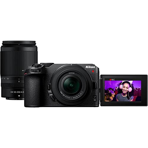 Mirrorless Camera 4K DX Body with 2 Lens Kit F679