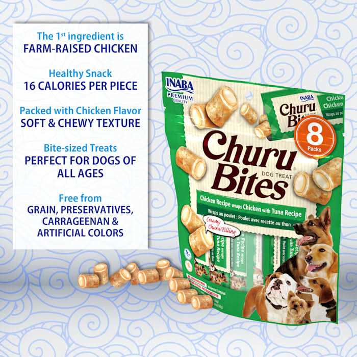 Chicken Recipe Dog Treat Wraps J654