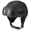 Half Helmet with Quick Release Buckle and Goggles R131699