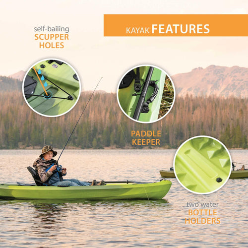 10 ft Sit-on-Top Fishing Kayak T3409