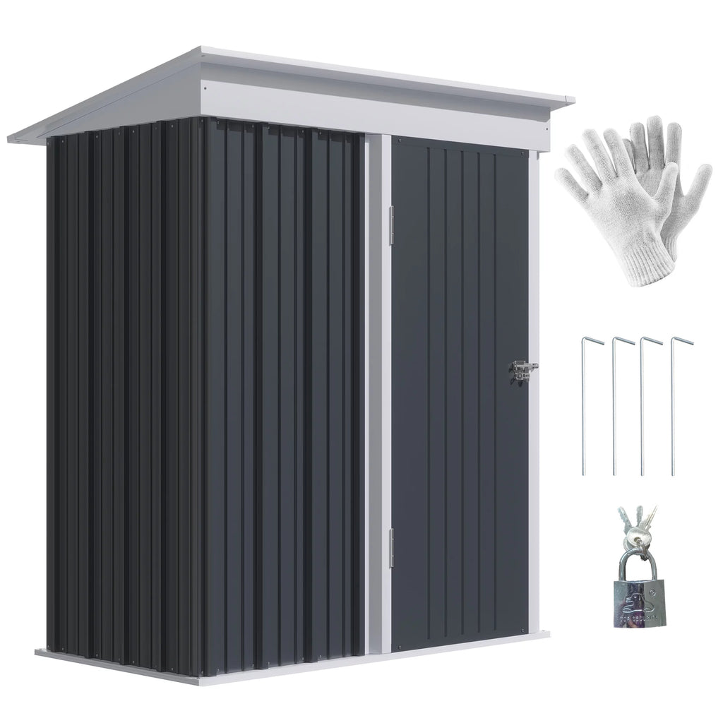 Garden Storage Shed Steel Tool House F702903