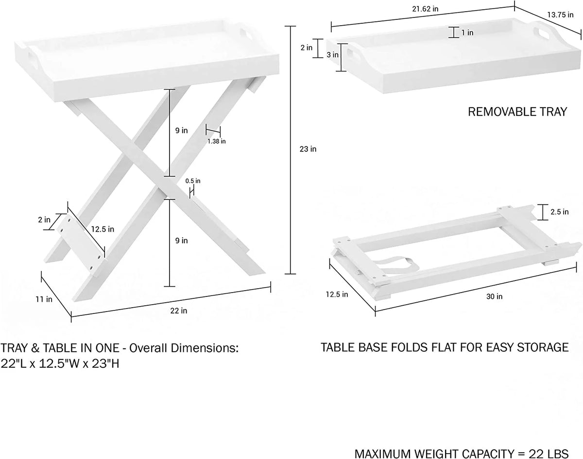 White End Table C2864