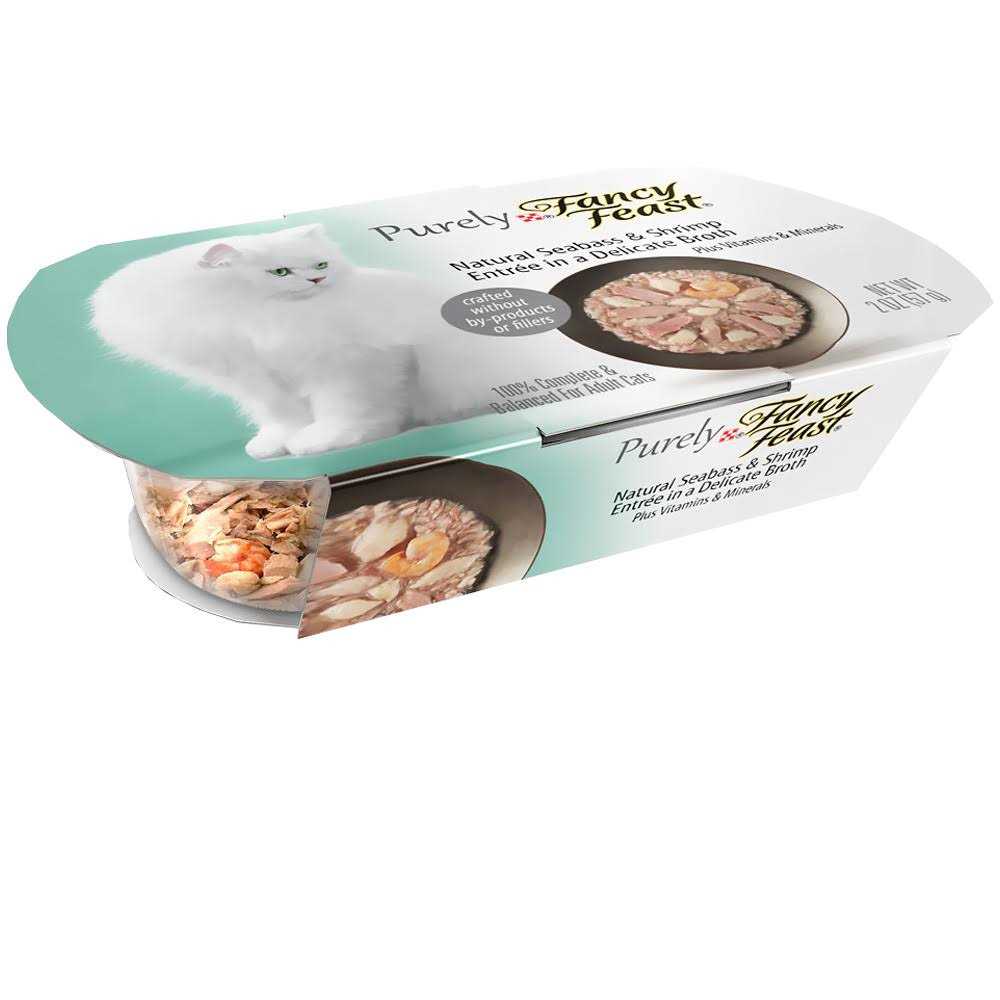 Natural Seabass & Shrimp in Broth Cat Food C3278