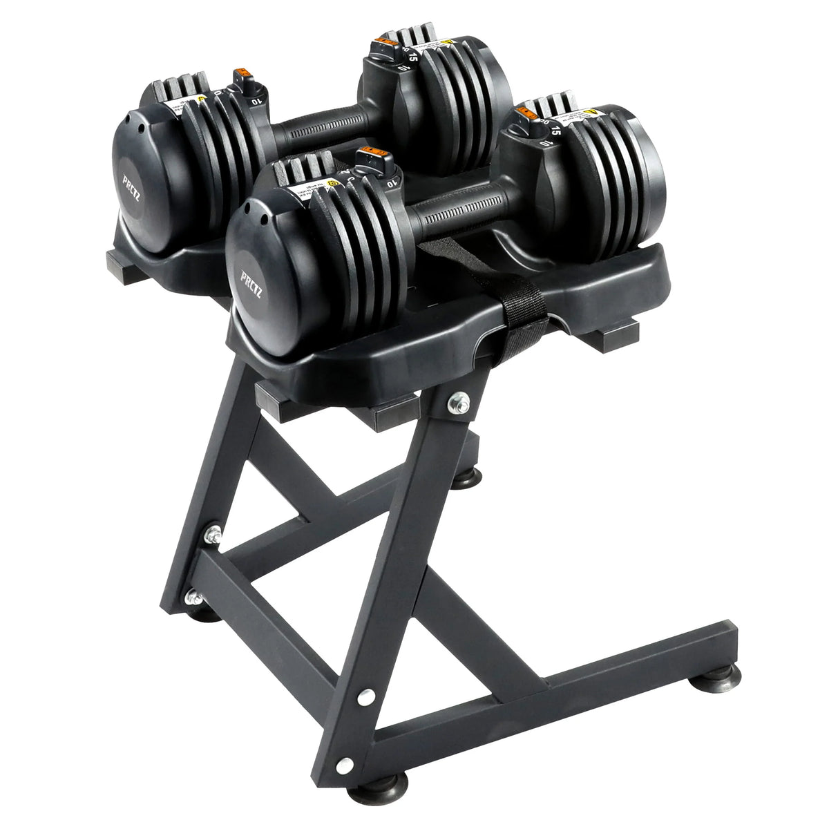 Adjustable Dumbbell Pair with Stand S7692