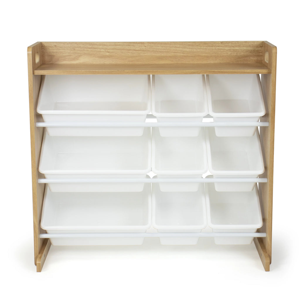 Toy Storage Organizer with Shelf and 9 Storage Bins F387