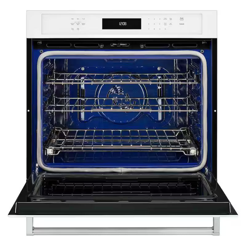 30 in. Electric Wall Oven with Convection in White D500866