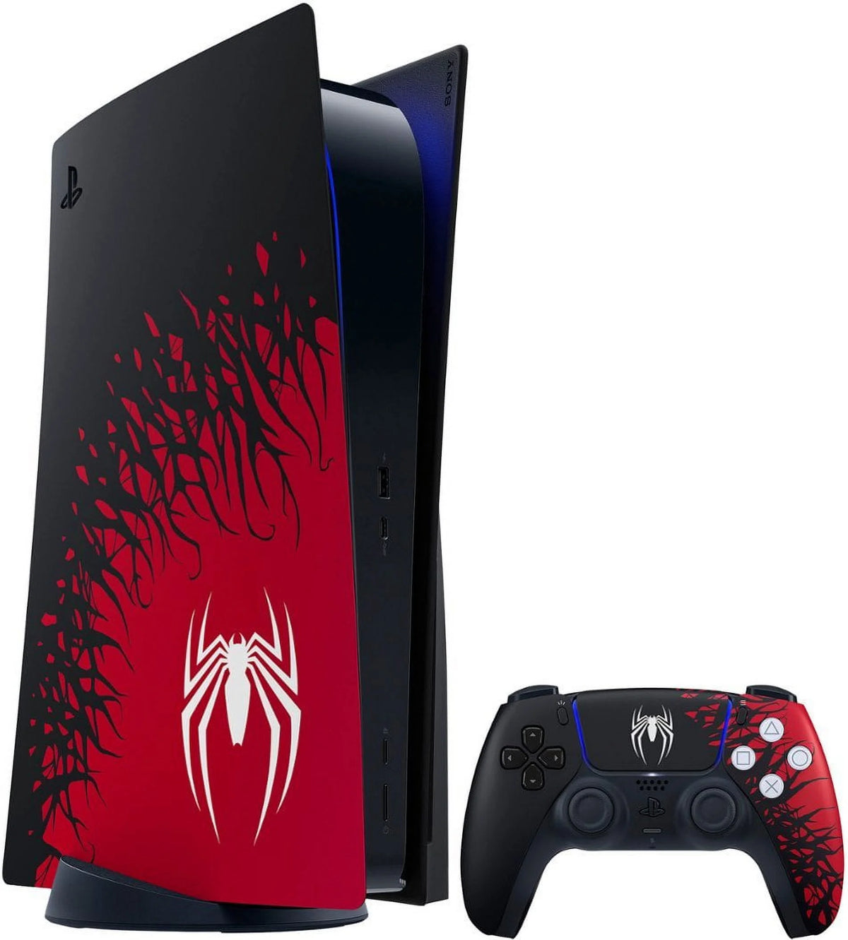 PS5 Disc Edition Console with Two Controllers and Hard Shell Protective Controller Case G38666