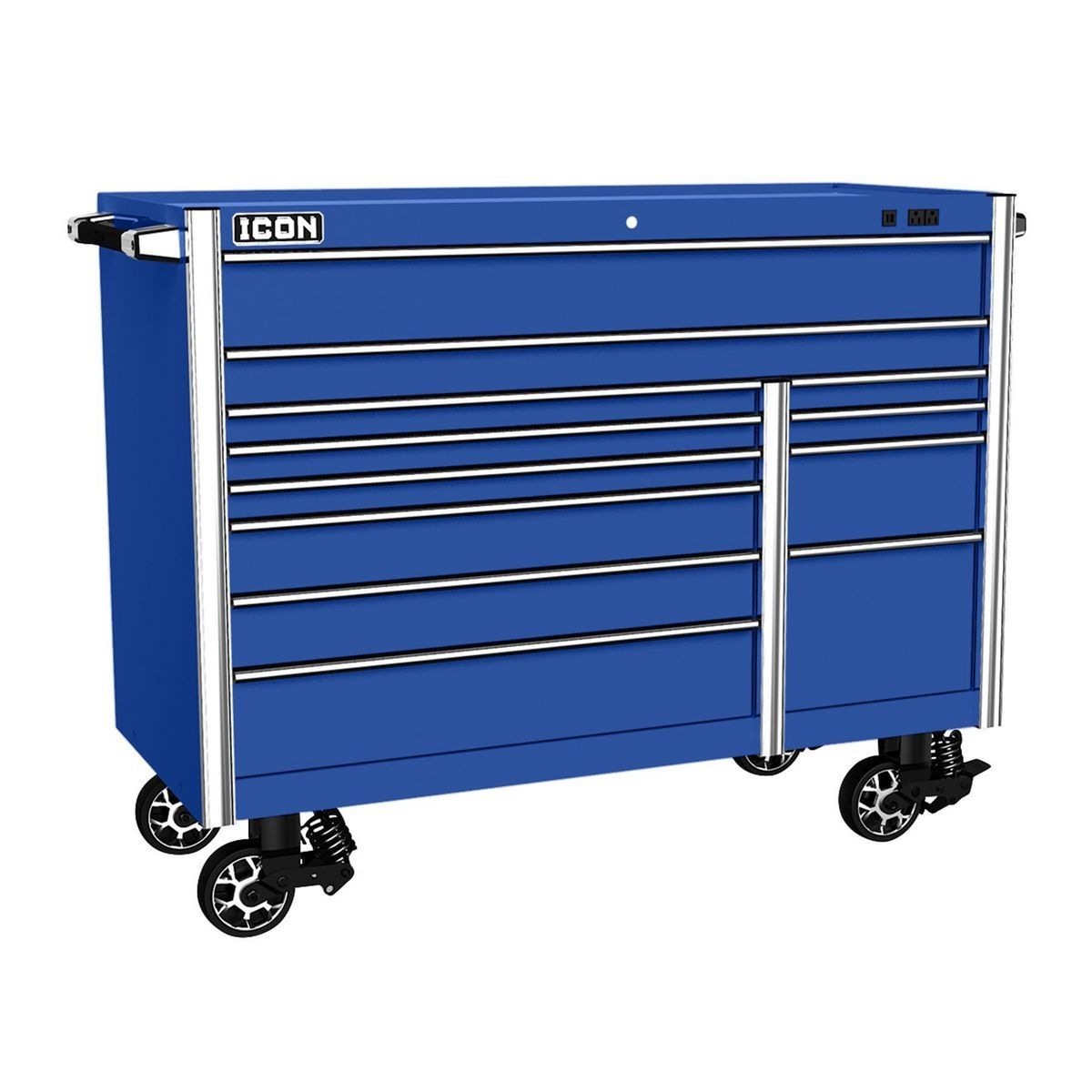 56 in. x 25 in. Red Roll Cab F38628