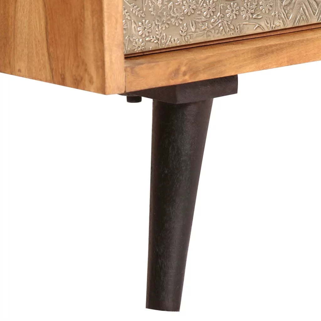 Wooden Cabinet with Doors and Shelf A333