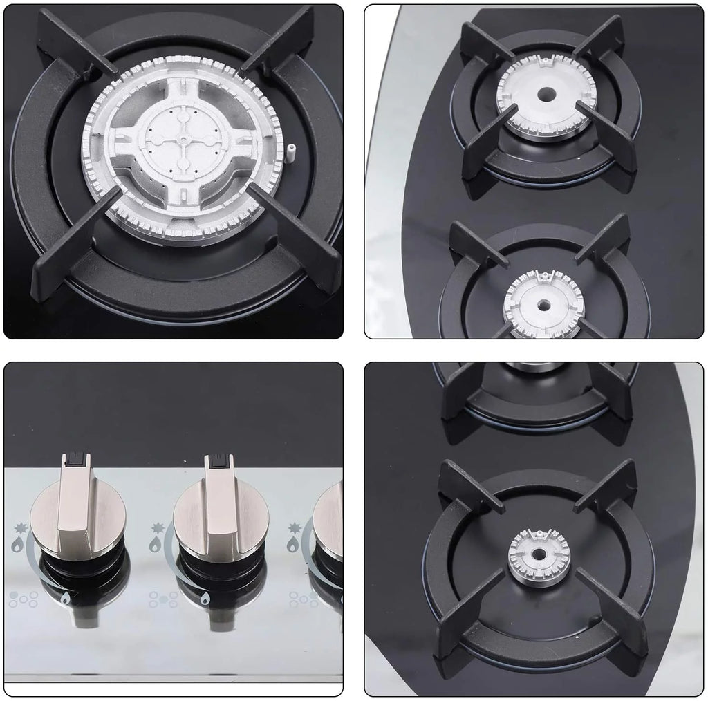5 Burners Tempered Glass Gas Cooktop D113356