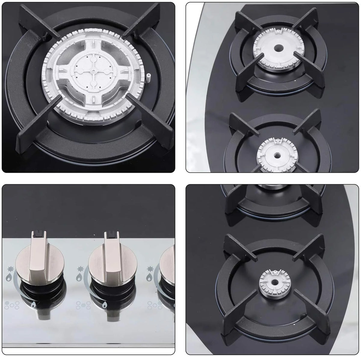 5 Burners Tempered Glass Gas Cooktop D113356