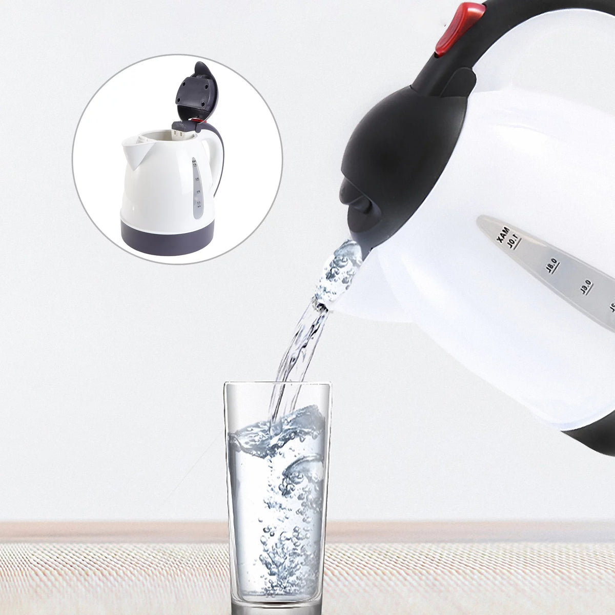 12V 150W 1.0L Electric Water Kettle K362874