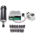 500W Air Cooled CNC Spindle Motor with 52mm Clamps and ER11 C629