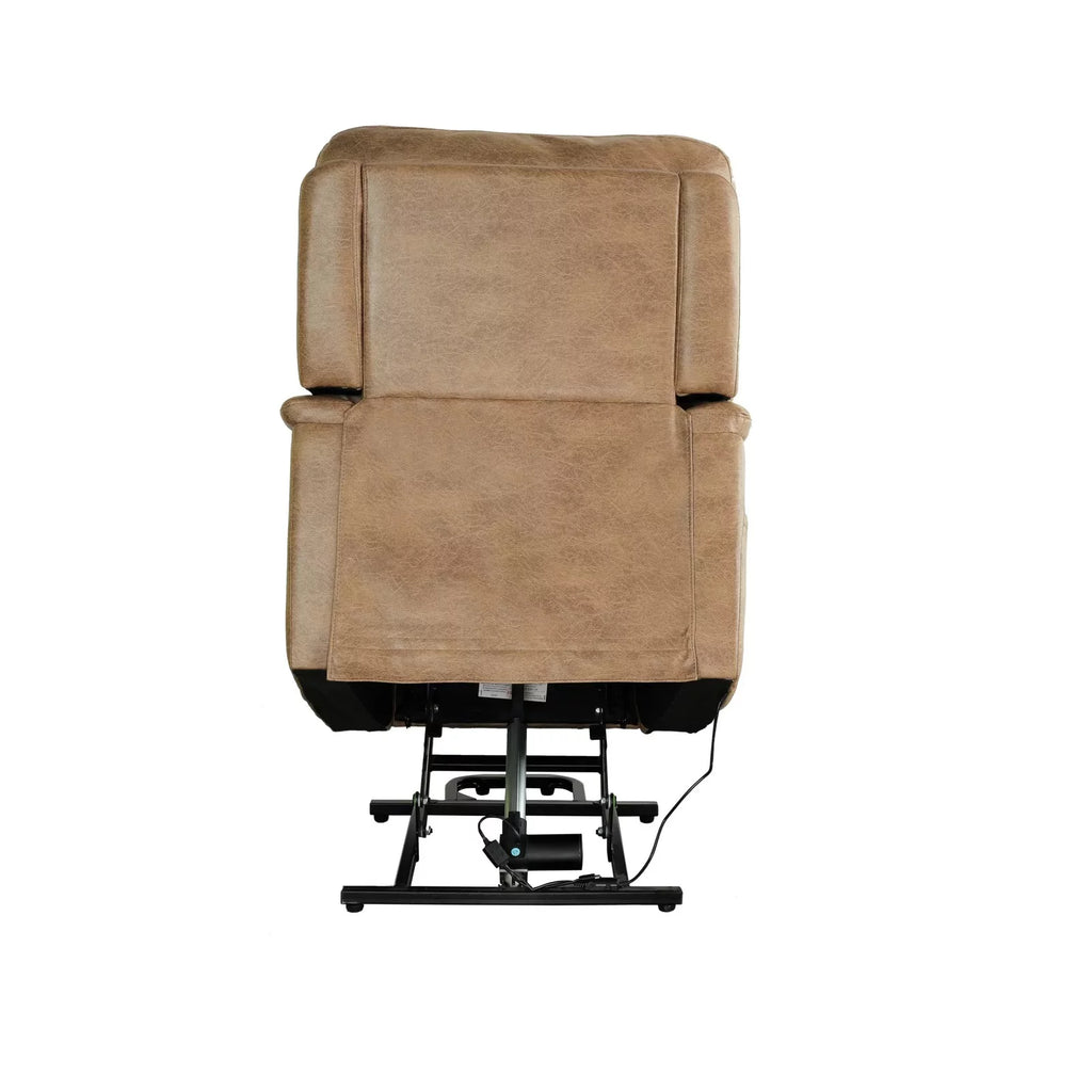 Microfiber Power Lift Recliner with Lumbar Support V776894