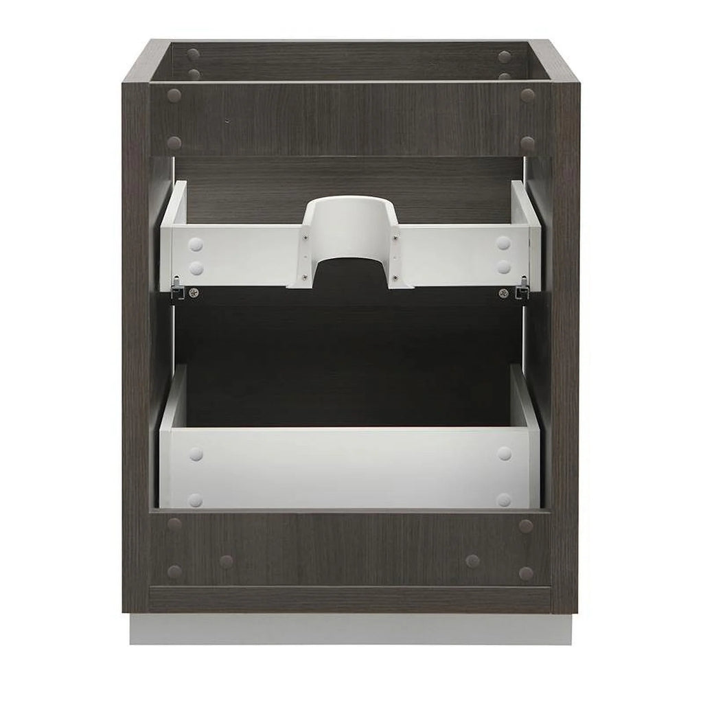 24" Free Standing Wood Bathroom Cabinet H436