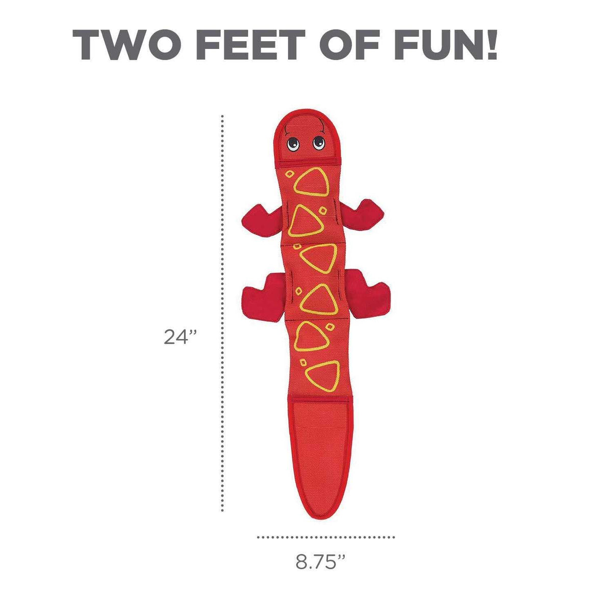Fire Biterz Dog Toy Lizard J8766