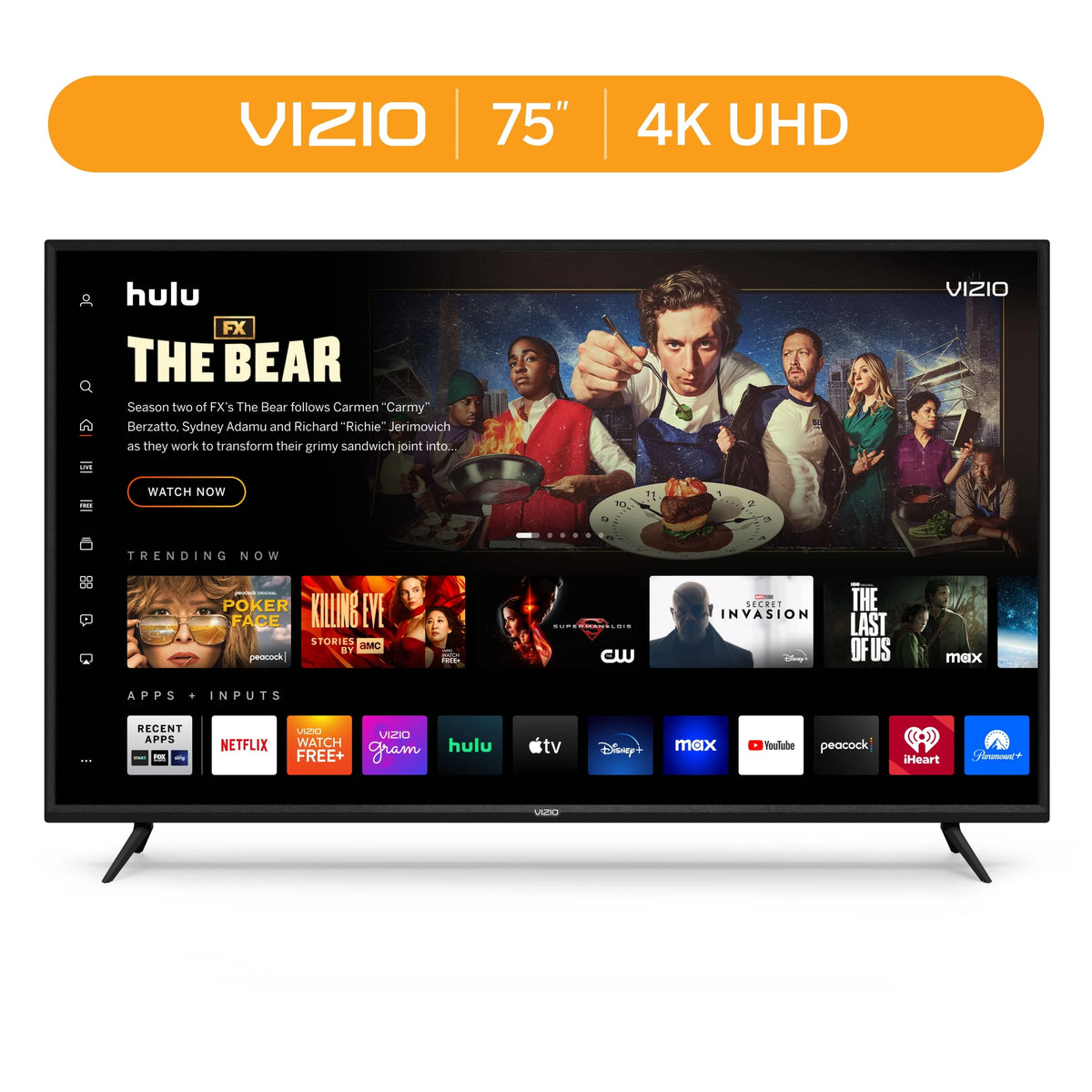 75 Class 4K UHD LED Smart TV U487187