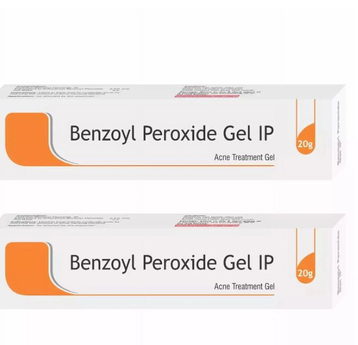 Benzoyl Peroxide Acne Treatment 20 gm Gel Pack of 2 A7555