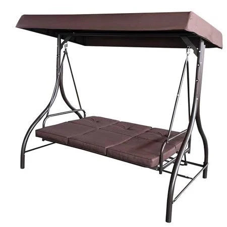 Brown Canopy Patio Porch Swing B824