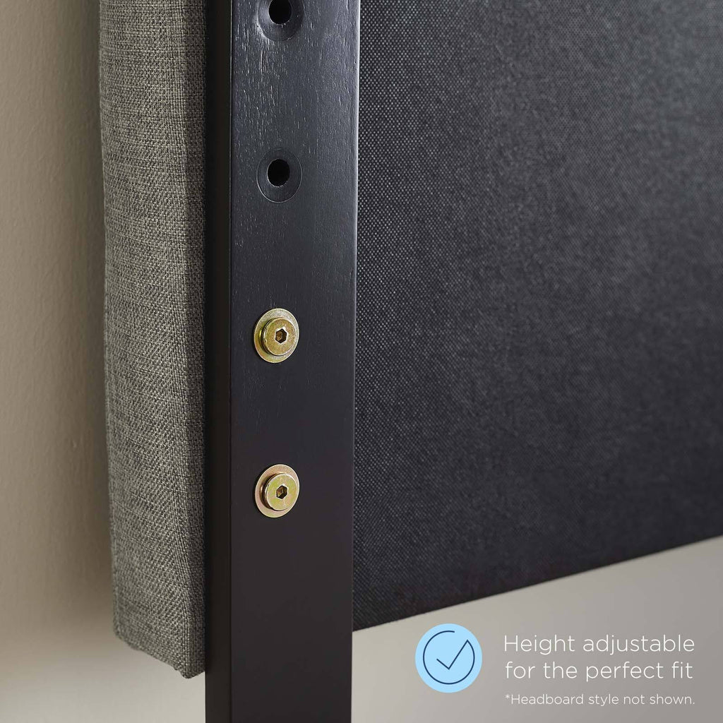 Black Cane King Headboard X2036