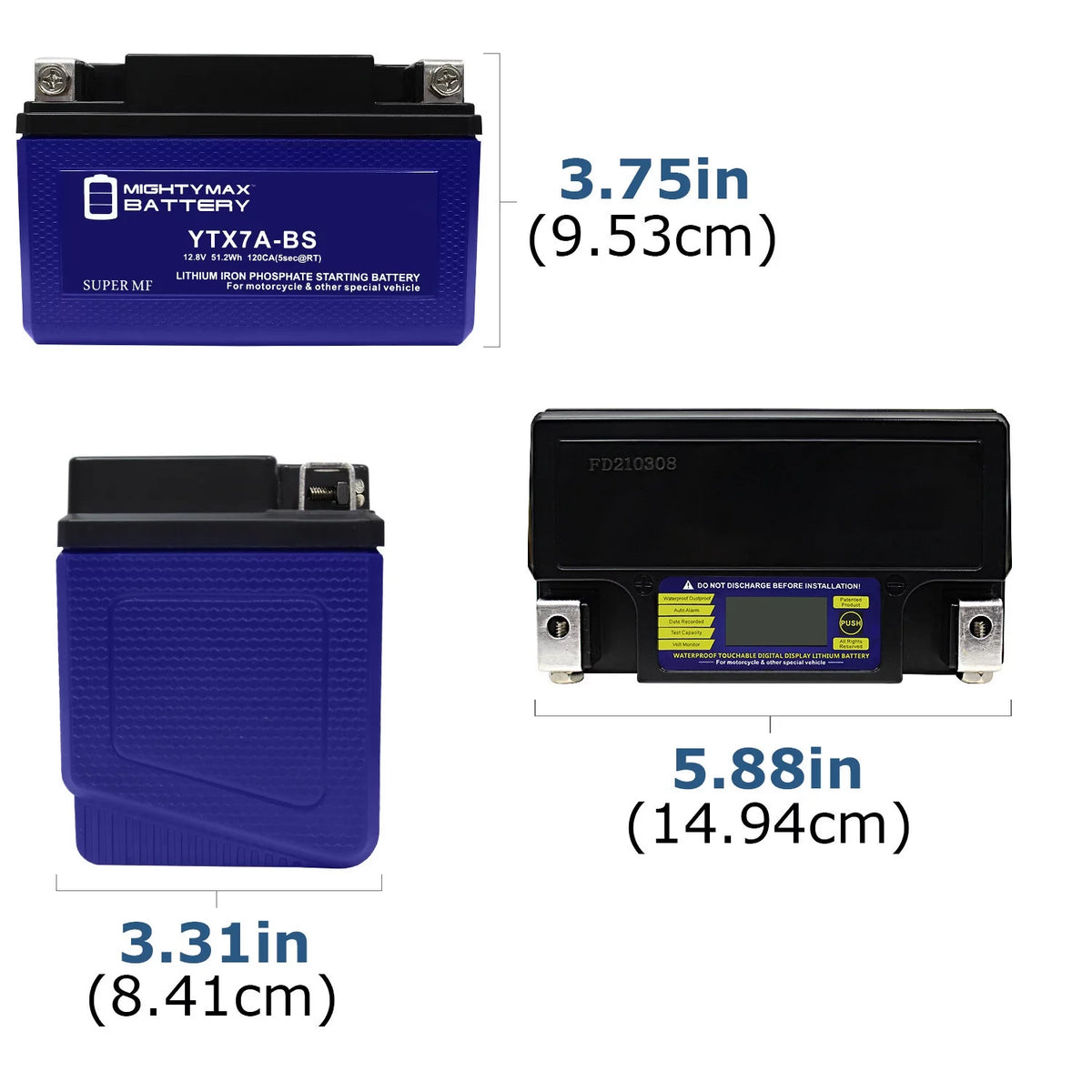 Lithium Replacement Battery 4 Pack J286367