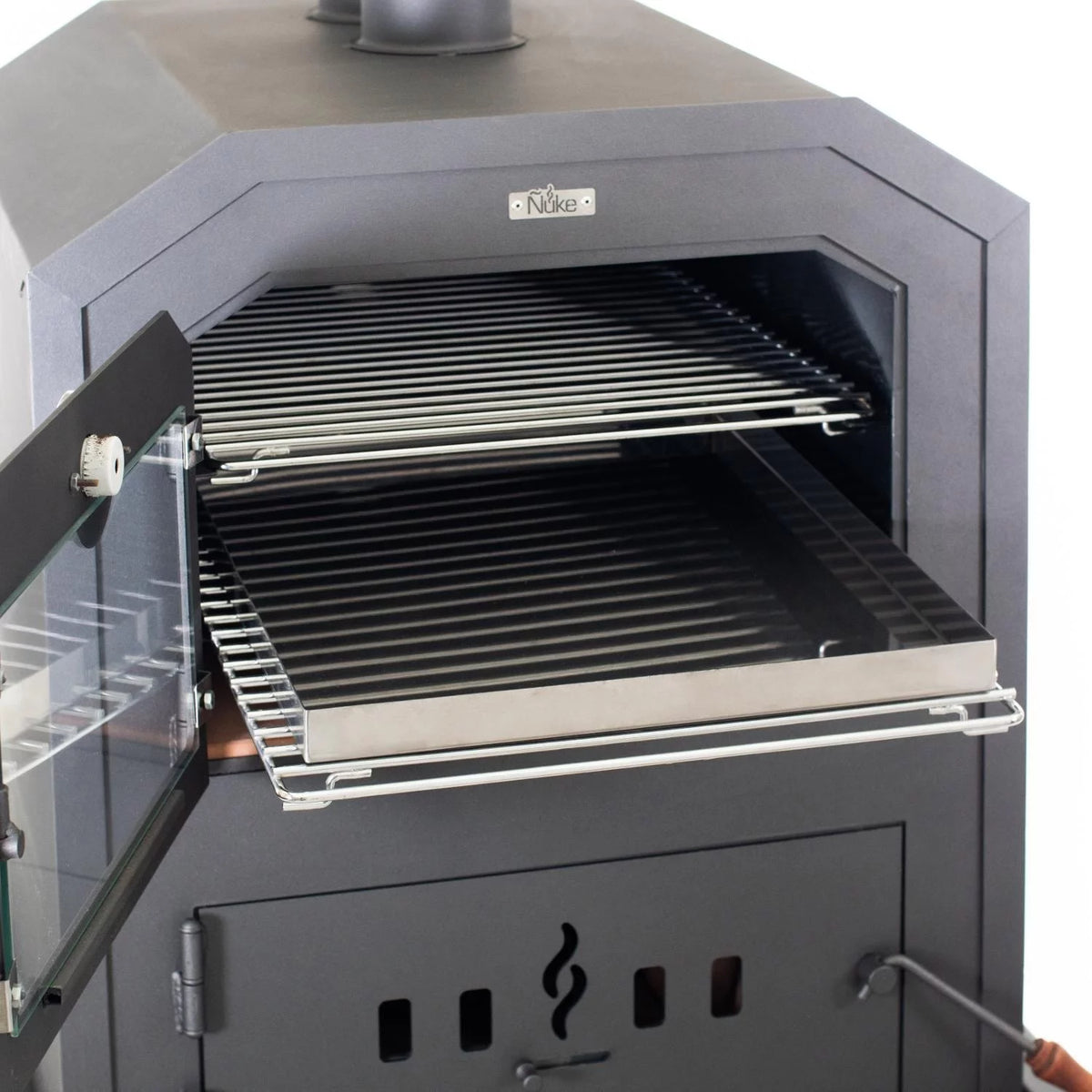 Wood Fired Outdoor Cooking Oven Smoker D118
