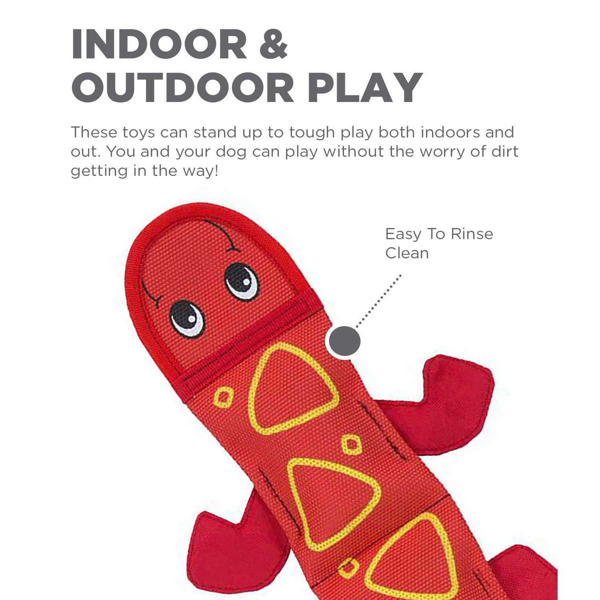 Fire Biterz Dog Toy Lizard J8766