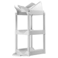 White Plastic Water Bottle Storage and Dispenser D277
