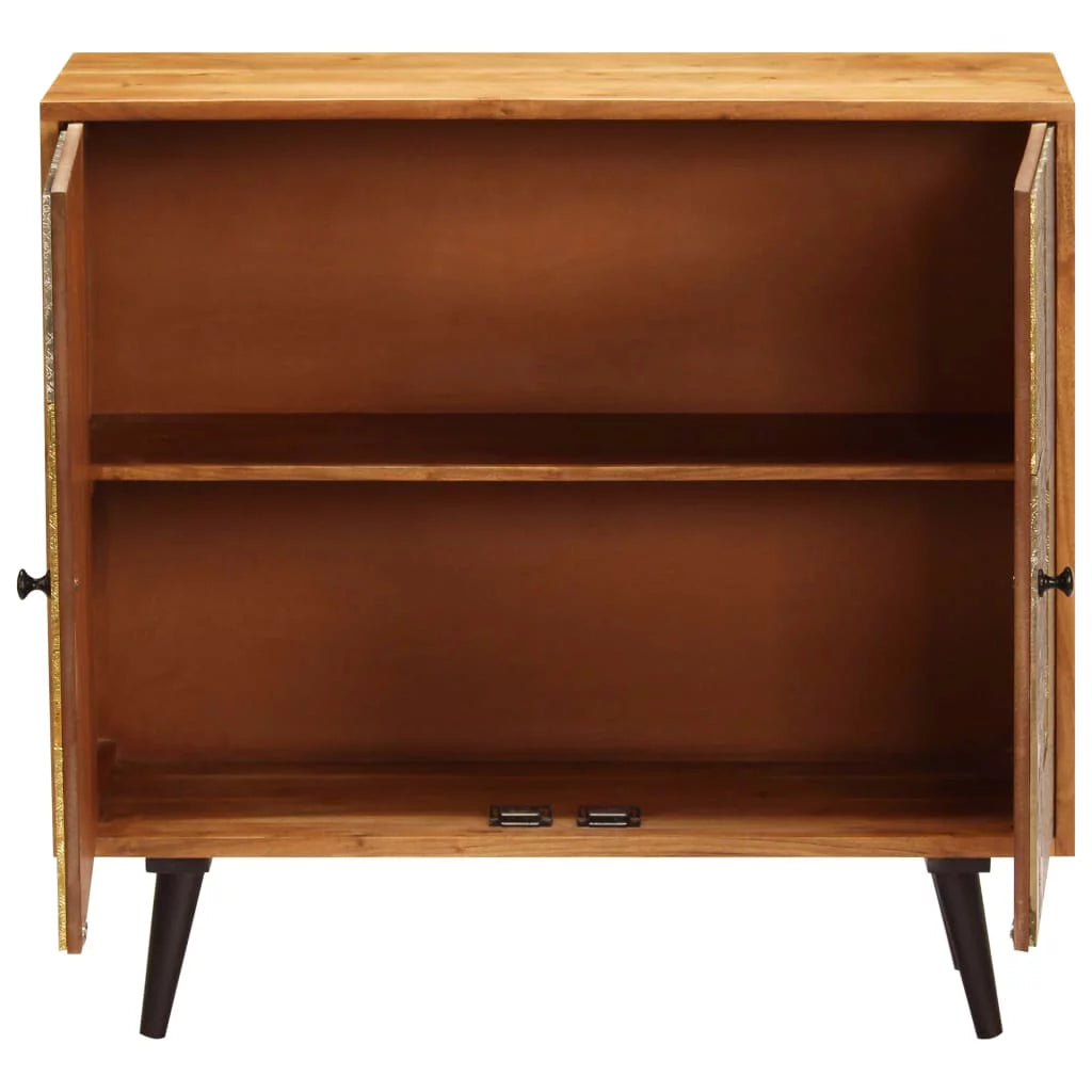 Wooden Cabinet with Doors and Shelf A333