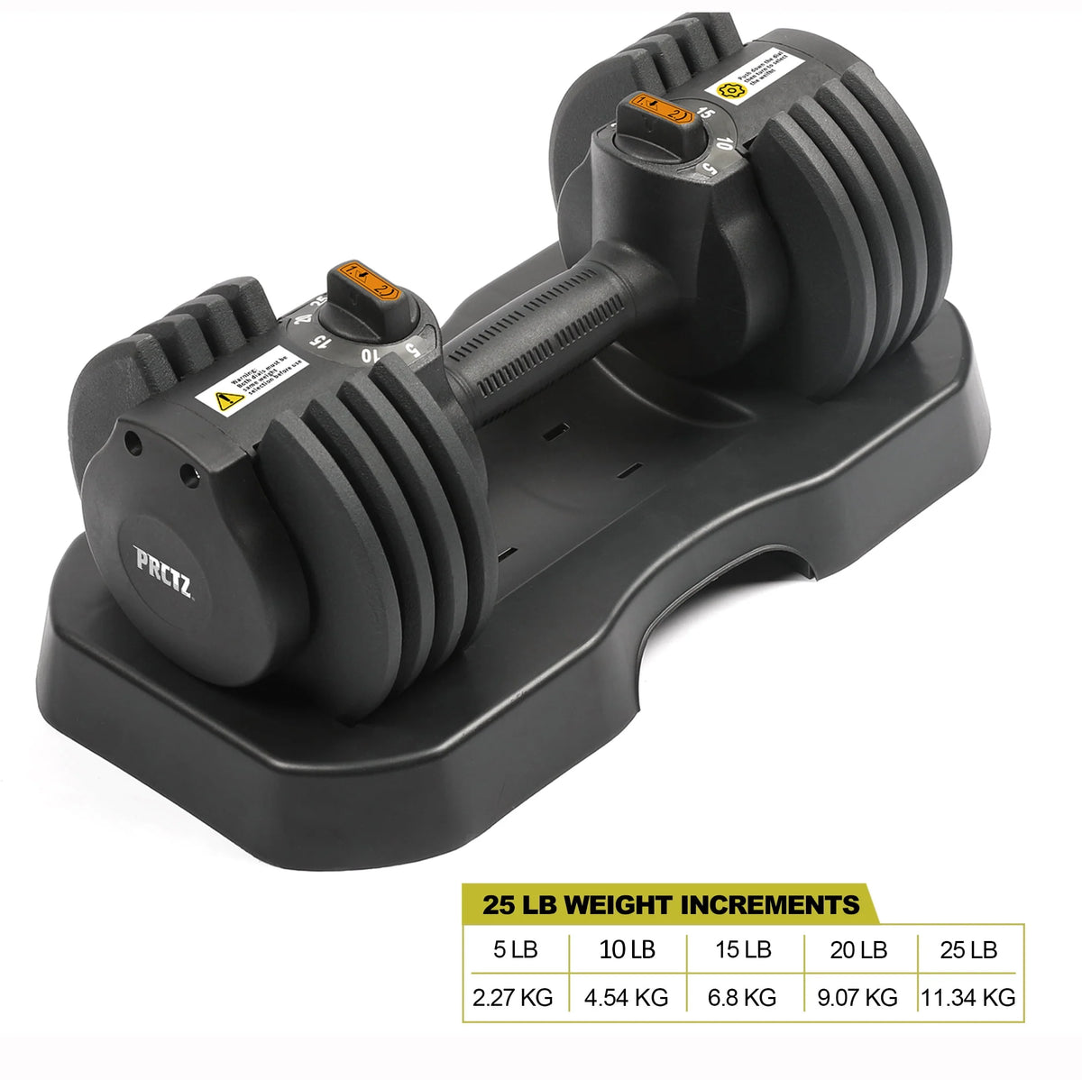 Adjustable Dumbbell Pair with Stand S7692