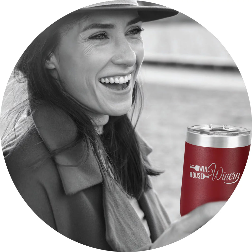 12 oz Stainless Steel Vacuum Insulated Wine Tumbler H21031