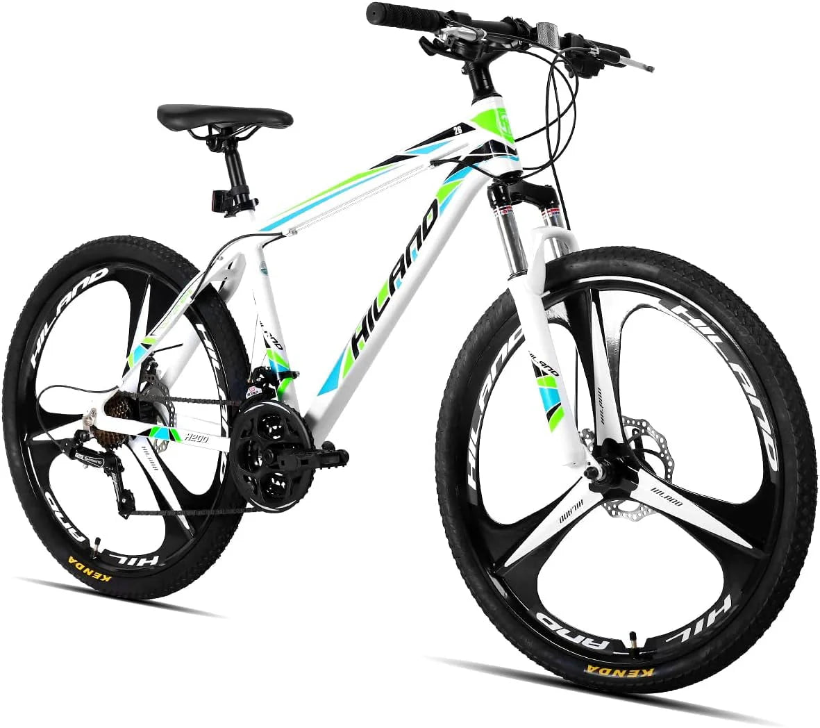 Black 21 Speed Aluminum Mountain Bike K9968