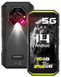 Black 5G Rugged Phone 16+256GB I5451