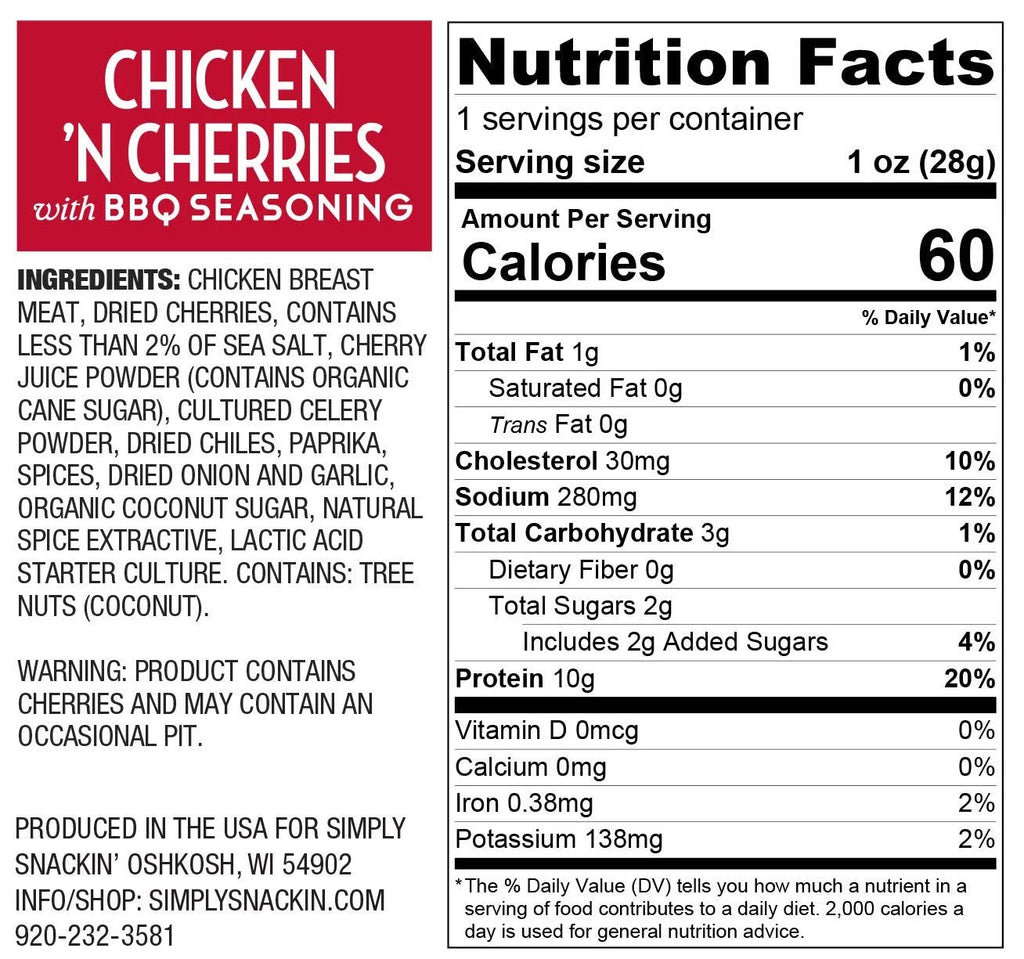 Chicken Protein Snack 24-Pack O7750