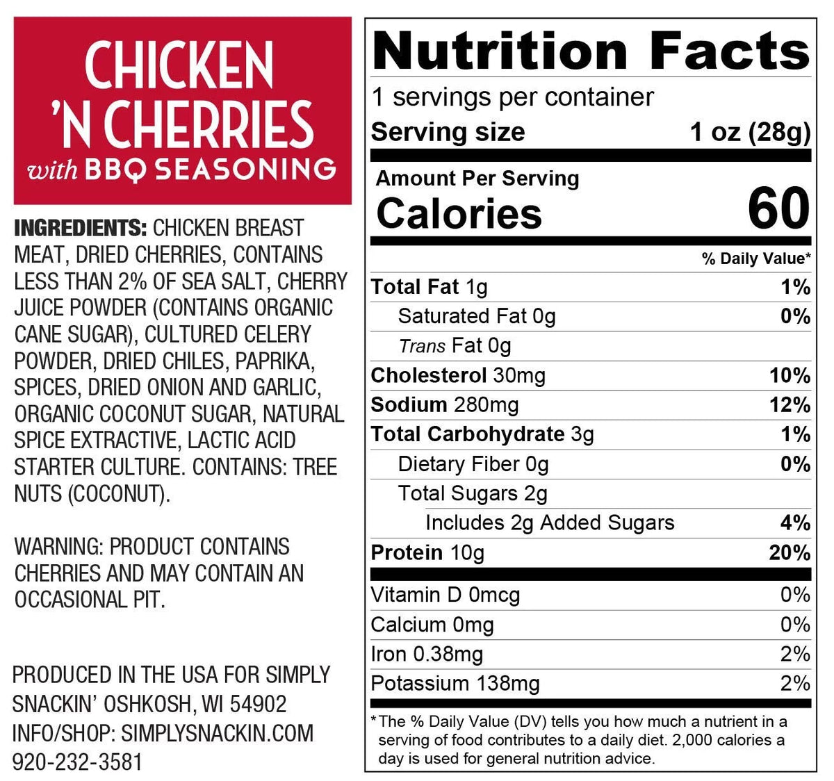 Chicken Protein Snack 24-Pack O7750