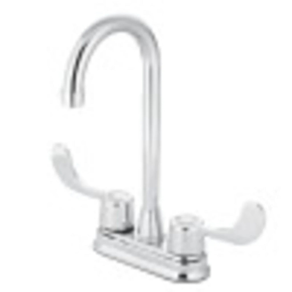 Two-Handle Bar Faucet Polished Chrome E524